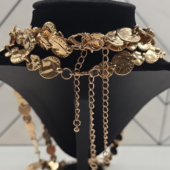 Gold Coin Necklace - Picture 2 of 3